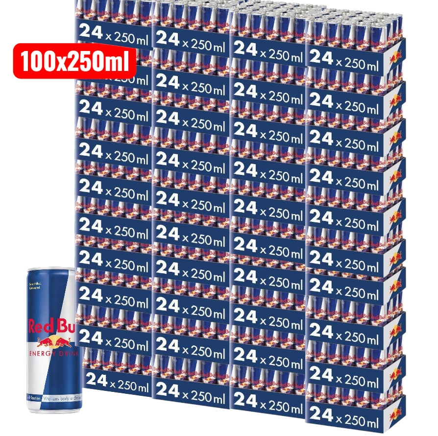 Red Bull Blik tray 24 x 250ml int.