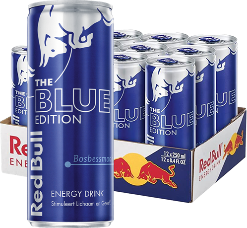 Red Bull Bosbes Blik tray 12 x 250ml inc. Statiegeld