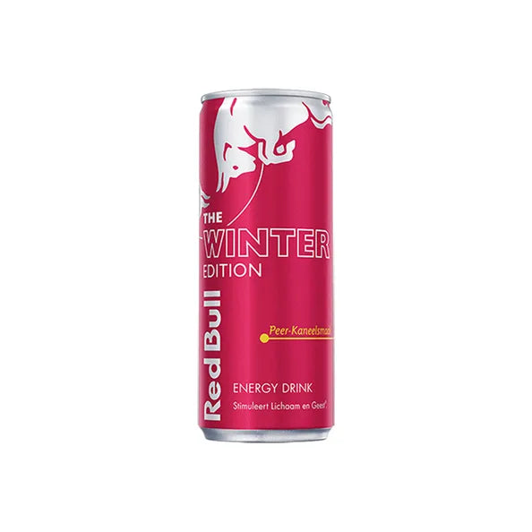 Red Bull Winter editie Peer Kaneel 250ml incl. Statiegeld