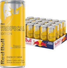 Red Bull Tropical Blik tray 12 x 250ml incl. Statiegeld